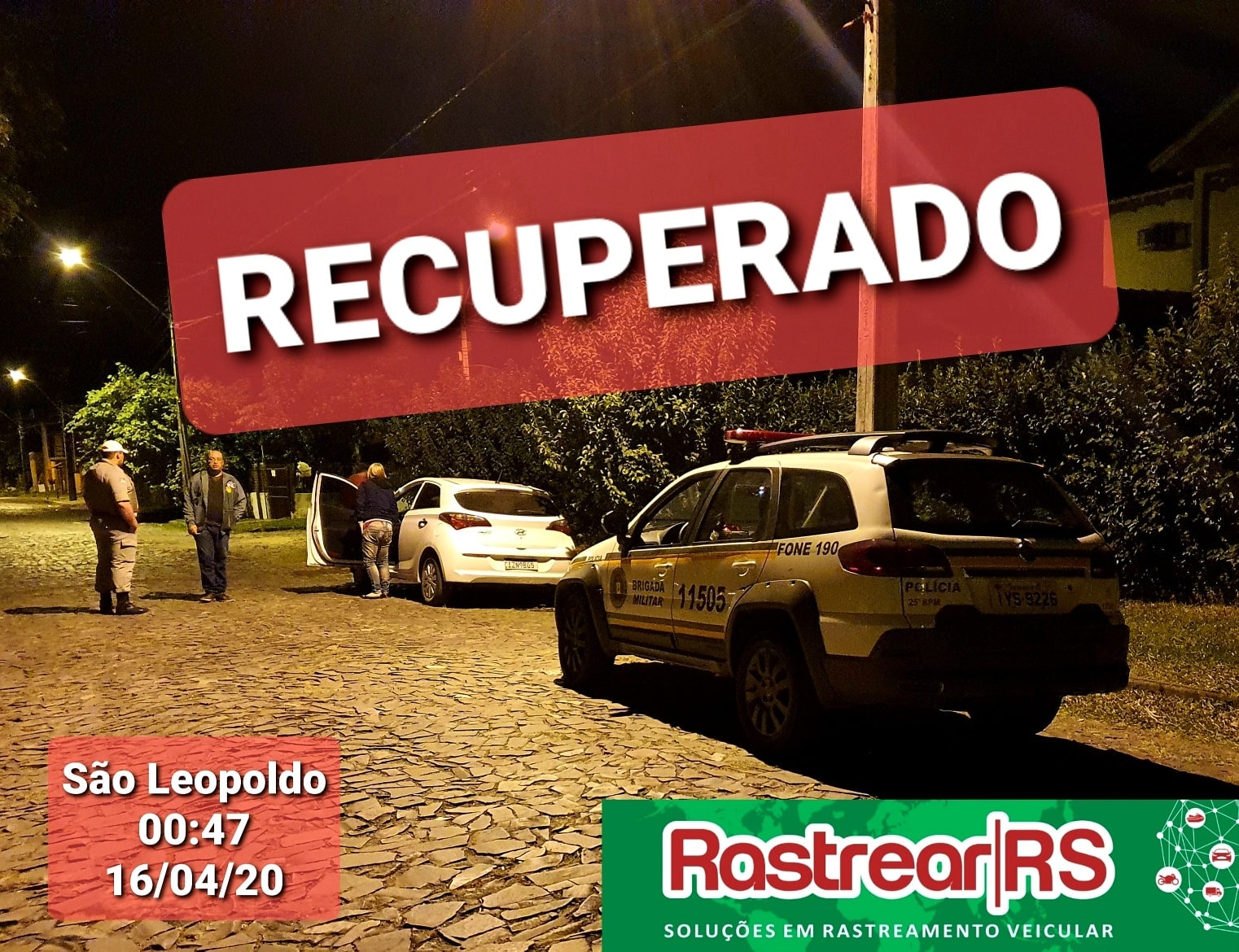 RECUPERAÇÃO HB20 - SÃO LEOPOLDO
